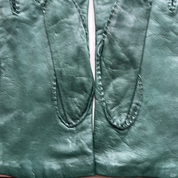 Anne Klein Vintage 90s Leather Gloves - Picture 8 of 9